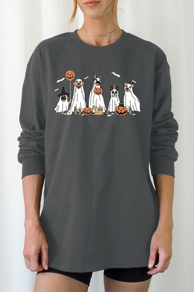 Halloween Ghost Dog Long Sleeve