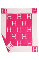 H Patterned Reversible Blanket