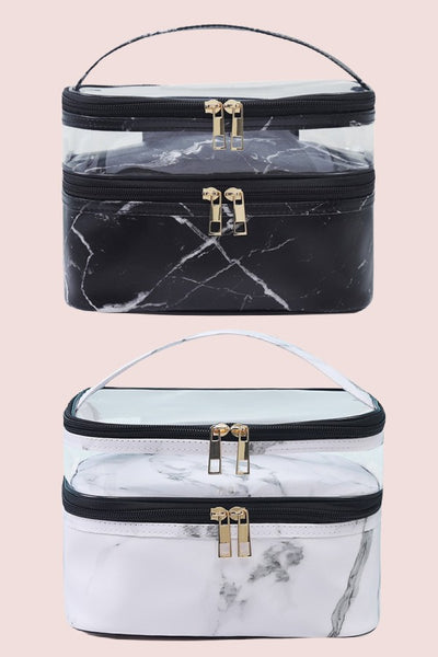 Clear Top Cosmetic Tote