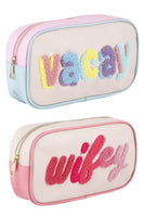 Wifey Vacay Cosmetic Bag