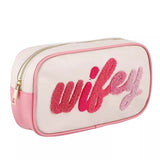 Wifey Vacay Cosmetic Bag