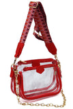 Clear Crossbody With Guitar Strap