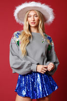 Christmas Crop Sweatshirt