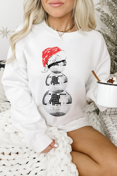 Disco Snowman Sweatshirt