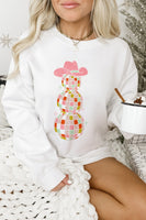 Cowboy Disco Snowman Sweatshirt