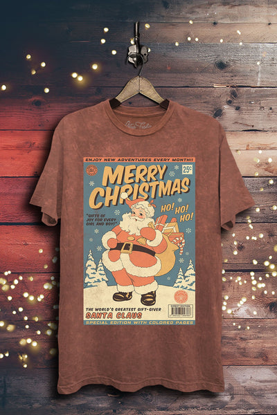 Christmas Santa Comics Tee