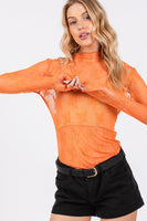 LS Floral Lace Top