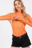 LS Floral Lace Top