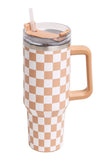 Checkered 40 oz Tumbler