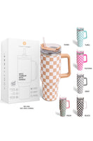 Checkered 40 oz Tumbler