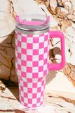 Checkered 40 oz Tumbler