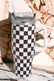 Checkered 40 oz Tumbler