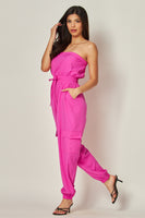 Drawstring Jogger Jumpsuit