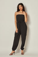 Drawstring Jogger Jumpsuit