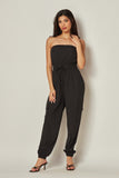 Drawstring Jogger Jumpsuit