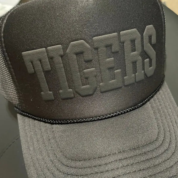 Tigers Trucker Hat Black