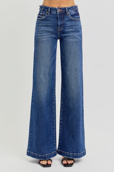 TC High Rise Wide Leg Adjustable Waist