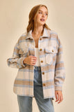 Fall Vibes Plaid Shacket