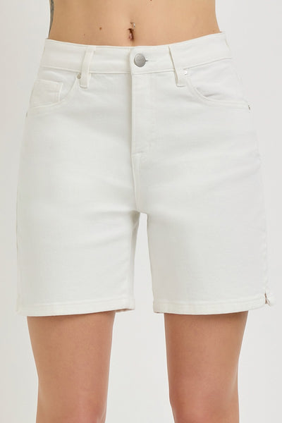 TC High Rise Relaxed Fit Mid Length Skort