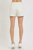 High Rise Button Down Skort