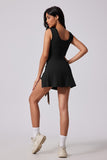 Sleeveless Tennis Dress W/Shorts