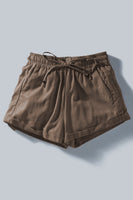 Linen Air Flow Relaxed Shorts