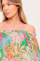 Printed Woven Top