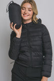 Hooded Packable Puffer Jacket