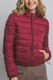Hooded Packable Puffer Jacket