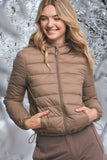 Hooded Packable Puffer Jacket