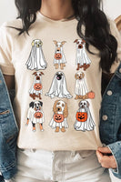 Halloween Ghost Dog Tee