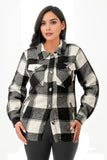 Fur Lined Flannel Shacket