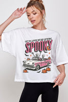 Spooky Skeleton Crop Top