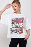 Spooky Skeleton Crop Top