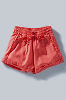 Linen Air Flow Relaxed Shorts