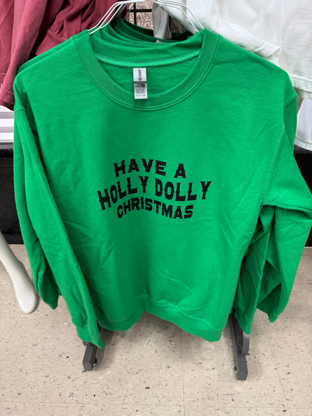 Holly Dolly Sweatshirt Green