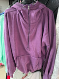 Half Zip Fleece Hoodie