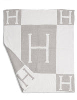 H Patterned Reversible Blanket