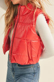 Zip Up Puffer Vest