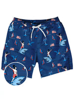 Fin Riding Swim Trunks