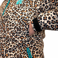 Women's Waterproof Bog Hoodie Leopard